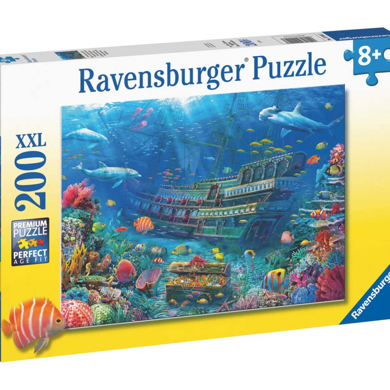 Palapeli Ravensburger Underwater Discovery 200 palaa