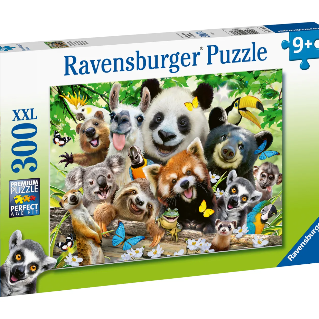 Palapeli Ravensburger Wildlife Selfie 300 palaa
