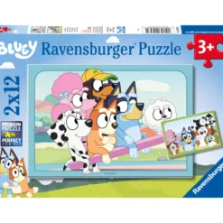 Palapeli Ravensburger 2 x 12 palaa Bluey