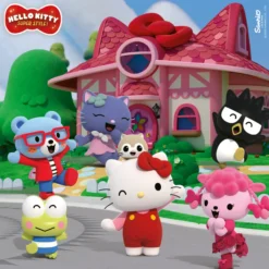 Palapeli Ravensburger 3 x 49 palaa Hello Kitty Super Style