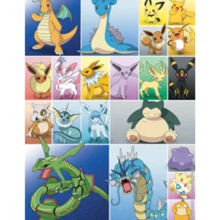 Palapeli Ravensburger 2 x 500 palaa Pokemon Collection