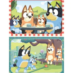 Palapeli Ravensburger 2 x 12 palaa Bluey