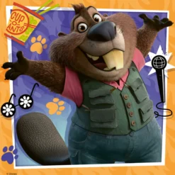 Palapeli Ravensburger 3 x 49 palaa Zootopia 2