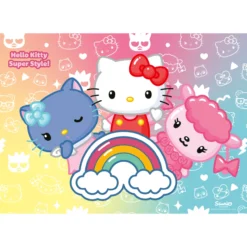 Palapeli Ravensburger 2 x 24 palaa Hello Kitty Super Style