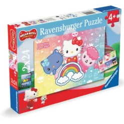 Palapeli Ravensburger 2 x 24 palaa Hello Kitty Super Style
