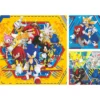 Palapeli Ravensburger 3 x 49 palaa Sonic Core