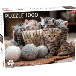 Palapeli Tactic 1000 palaa Cute Kittens
