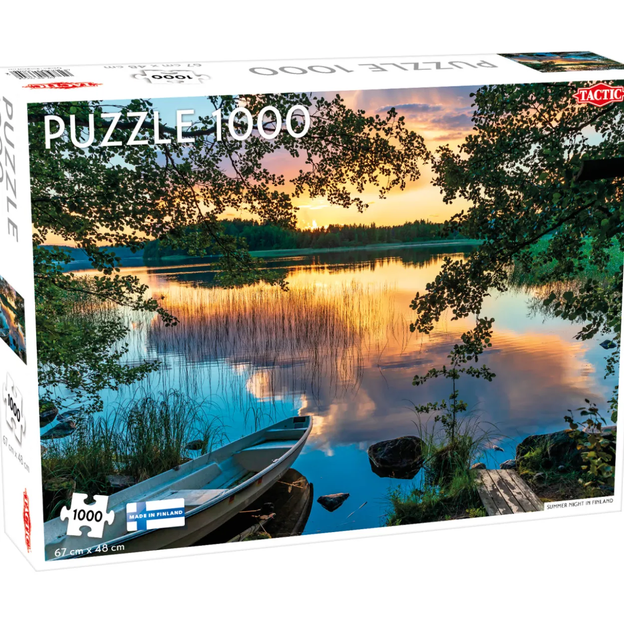 Palapeli Tactic 1000 palaa Summer Night in Finland