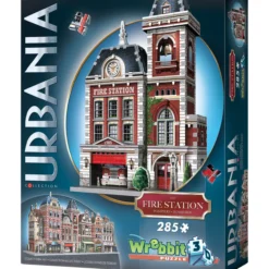 Palapeli Wrebbit 3D Urbania - Fire Station 285 palaa