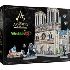 Palapeli Wrebbit 860 palaa 3D Assasins Creed Notre Dame