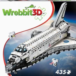 Palapeli Wrebbit 435 palaa 3D Shuttle Orbiter