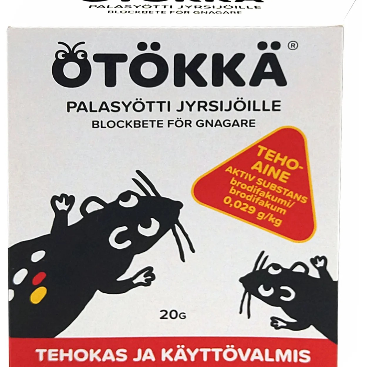 Palasyötti jyrsijöille Ötökkä 20 g