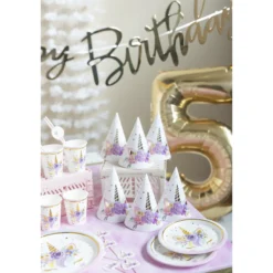 Partyhattu Let's Party 8 kpl Yksisarvinen