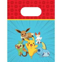 Partypussi Decorata Party 4 kpl Pokemon