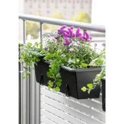 Parvekelaatikko Orthex 80 cm Botanica musta