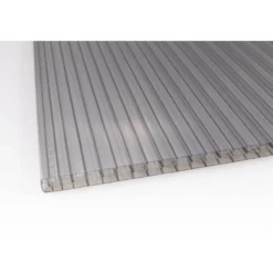 PC-kerroslevy Keraplast, 16 mm 1050 x 3500 mm savunharmaa