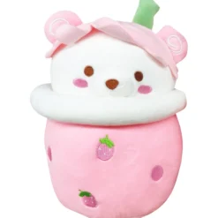 Pehmolelu Miny Bubble Tea vaaleanpunainen