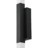 Peilivalaisin EGLO Alcudia led 2x5,5W 42x30cm musta/kromi