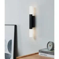 Peilivalaisin EGLO Alcudia led 2x5,5W 42x30cm musta/kromi