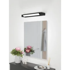 Peilivalaisin EGLO Gemiliana led 8,9W 45x4cm musta/valkoinen
