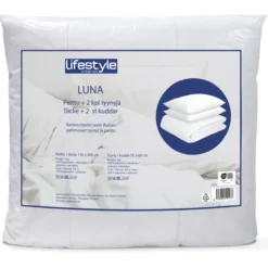 Peite ja 2 tyynyä Lifestyle Interior Luna