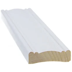 Peitelista Cent 12 x 42 x 2200 mm 10 kpl koriste valkoinen