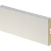 Peitelista sileä 12 x 70 x 2200 mm, valkoinen, 5 kpl