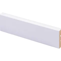 Peitelista 12 x 42 x 2200 mm, MDF puhdas valkoinen, 10 kpl