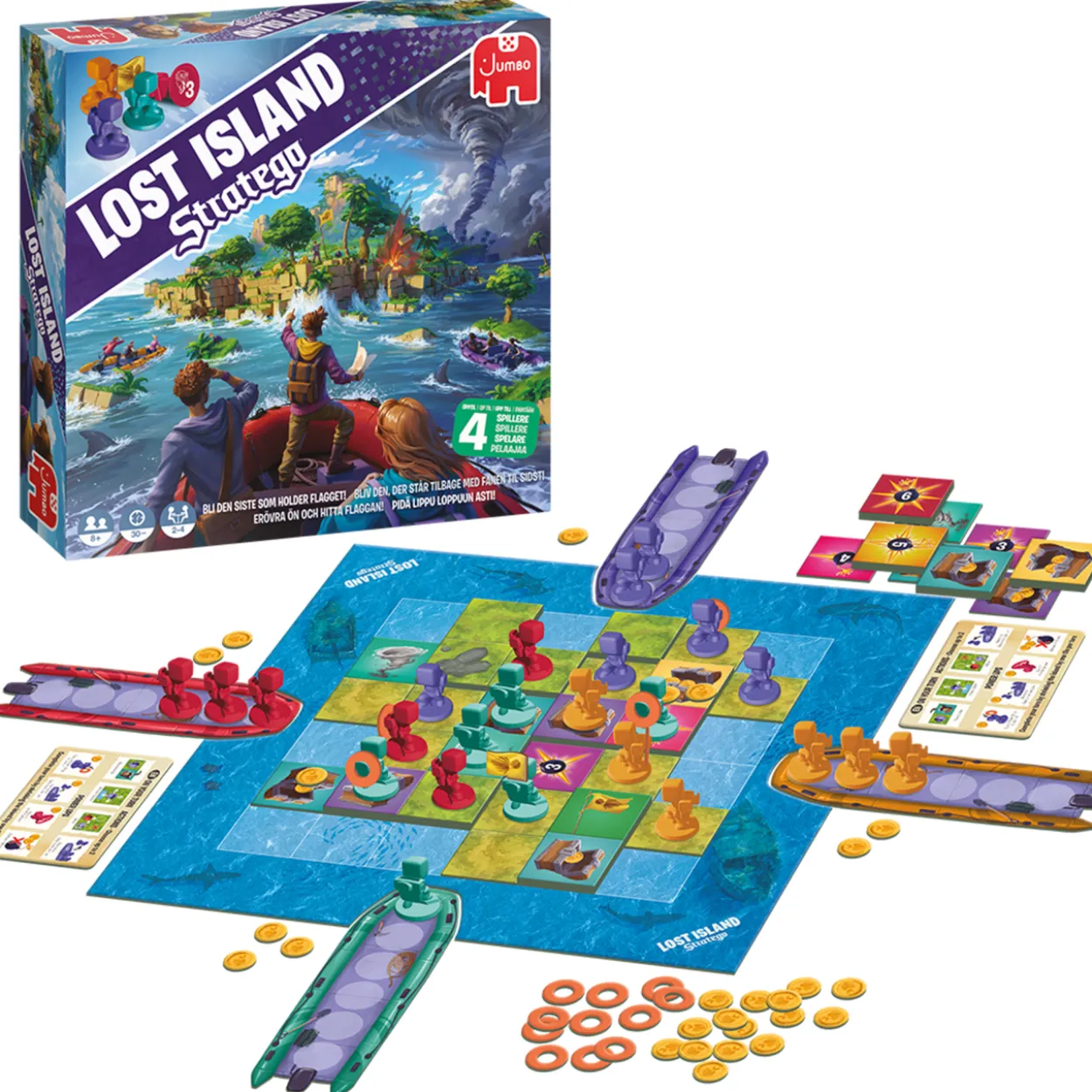Peli Jumbo Lost Island Stratego