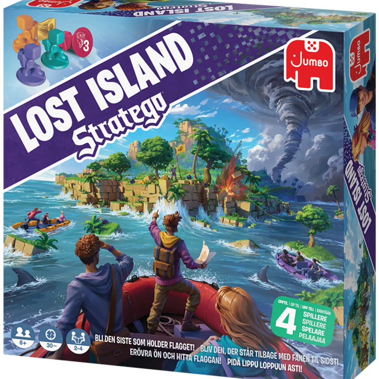 Peli Jumbo Lost Island Stratego
