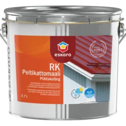 Peltikattomaali Eskaro RK 2,7 l grafiitinharmaa