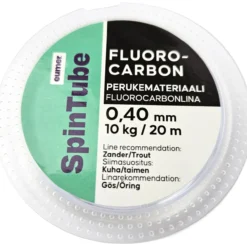 Perukemateriaali Eumer Spintube Fluorocarbon 0,40 mm / 20 m