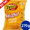 Perunalastu Taffel 270 g Waffel Cheddar & Onion