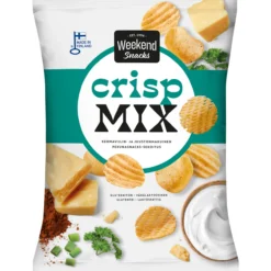 Perunasnack Weekend Snacks 180 g Crisp Mix