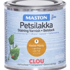Petsilakka 250 ml Woodmix 8 vaalea mänty