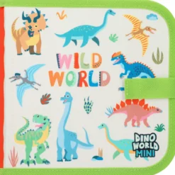 Piirrä & pyyhi -kirja Dino World