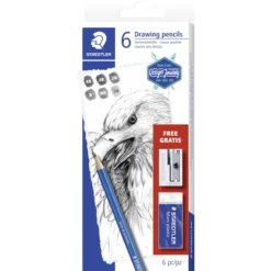 Piirustussetti Staedtler 8 osaa Lumograph