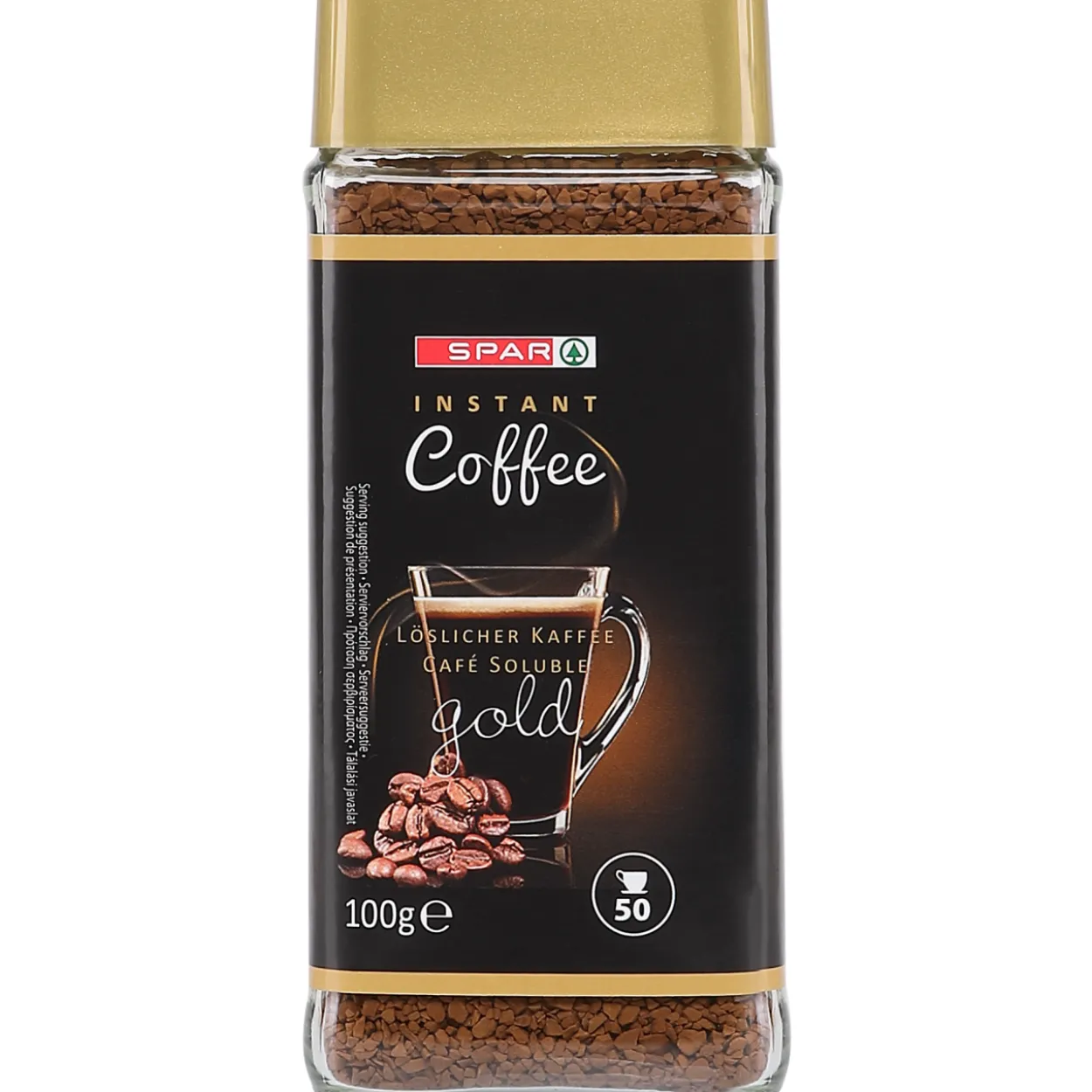 Pikakahvi SPAR 100 g Gold