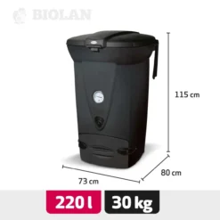 Pikakompostori Biolan 220 eco