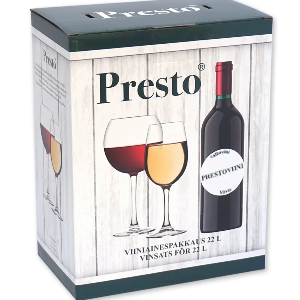 Pikaviiniaines Presto 758 g 22 l Forte White 48 h
