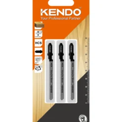 Pistosahanterä Kendo 1,4 x 76 mm puulle ja metallille 3 kpl HCS