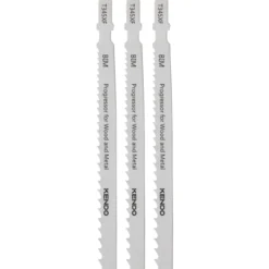 Pistosahanterä Kendo 4,0x132mm puulle ja metallille 3 kpl Bi