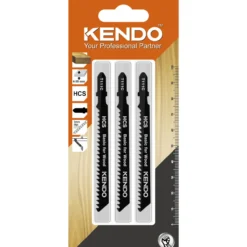 Pistosahanterä Kendo 4 x 100 mm puulle ja metallille 3 kpl HCS