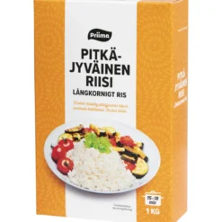 Pitkäjyväinen riisi 1 kg
