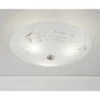 Plafondi Aneta Lighting Skrift 42 cm, valkoinen/teräs
