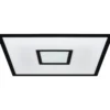 Plafondi EGLO Bordonara led 21,5W 45x45cm musta/valkoinen