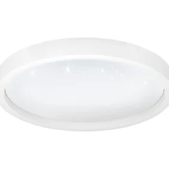 Plafondi EGLO connect.z Montemorelos-z led 17,8W Ø42cm valkoinen, kristalliefekti