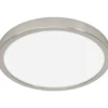 Plafondi EGLO Fueva 5 led 20,5W Ø28,5cm mattanikkeli/valkoinen