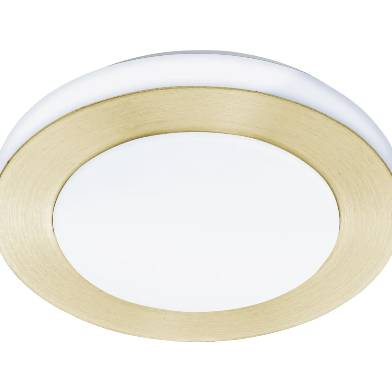 Plafondi EGLO Led Carpi 3x3,6W Ø30cm harjattu messinki/valkoinen