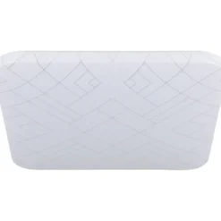 Plafondi EGLO Rende led 19,5W 38x38cm valkoinen/hopea